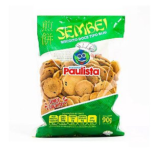 Biscoito Paulista Doce Tipo Biju 90g