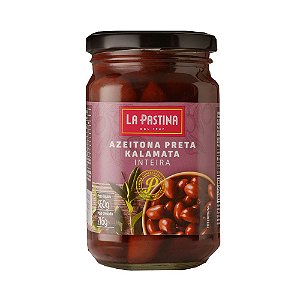 Azeitona Pretas La Pastina com Caroço 216g