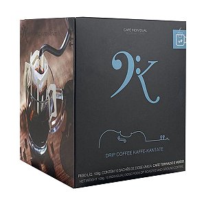 Cafe Especial Kaffe Kantate Drip Coffe (10 Saches de 10g) 100g