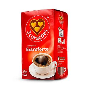 Café 3 Corações Extra Forte 500g