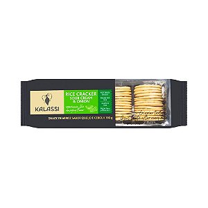 Biscoito Tai Kalassi Rice Cracker Sour Cream Onion 100g