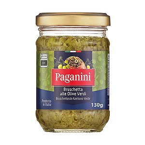 Bruschetta de Azeitona Verde Paganini 130g