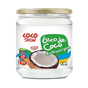 Oleo de Coco Coco Show Extra Virgem 200ml