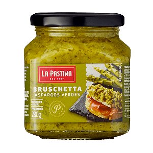 Bruschetta de Aspargos Verdes La Pastina 280g