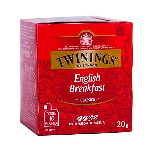 Chá Preto Twinings English Breakfast 20g