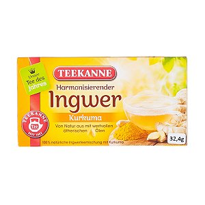 Chá de Gengibre com Curcuma e Alcaçúz Teekanne 32,4g