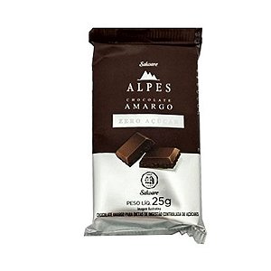 Chocolate Alpes Meio Amargo 20g