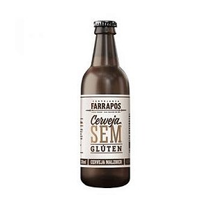 CERVEJA FARRAPOS SEM GLUTEN MALZBIER 600ML