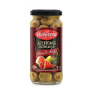 Azeitonas Recheadas com Presunto Ibérico La Violetera 130g
