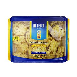 Massa Fettuccine De Cecco 500g