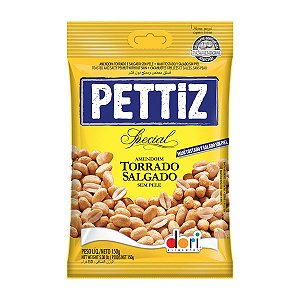 Amendoim Torrado e Salgado Pettiz 150g