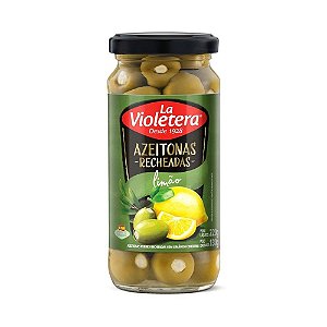Azeitonas Recheadas com Limão La Violetera 130g
