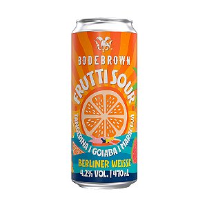 Cerveja Bodebrown Frutti Sour Lata 470ml
