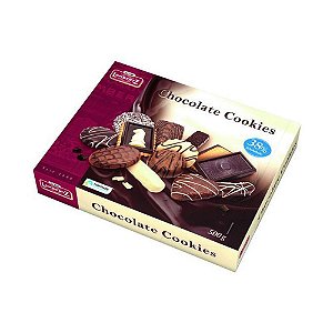 Caixa de Cookies Sortidos com Chocolate Lambertz 500g
