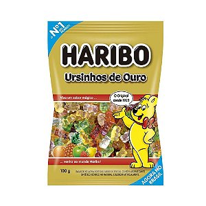 Bala Haribo Ursinhos de Ouro 100g