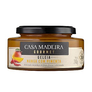 Geleia Gourmet Manga c/ Pimenta Casa Madeira 240g