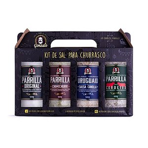 Kit de Sal para Churrasco Gonzalo 500g