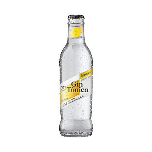 COQUETEL SCHWEPPES GIN TONICA VIDRO 250 ML