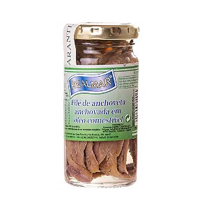 Files de Anchoveta Anchovada em Oleo Girasol Realmar 60g