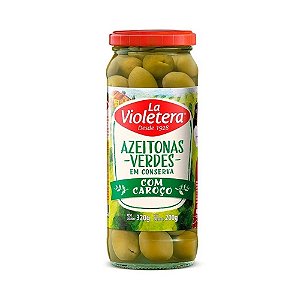 Azeitonas Verde com Caroço La Violetera 200g