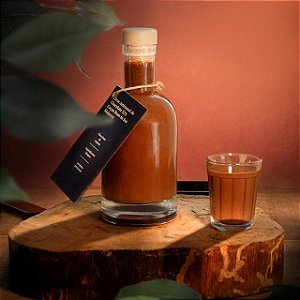 Garrafa Licor Artesanal de Chocolate 52% Cacau Bean to Bar | 200 ml