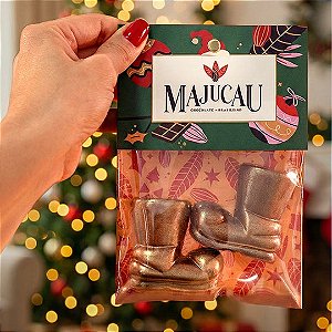 Botinha de Papai Noel – Chocolate ao Leite 52% Cacau | 40g