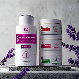 Cronograma Capilar - (S.O.S, Nutrição e Reconstrução)