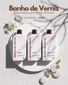 BANHO DE VERNIZ - Kit 500mL