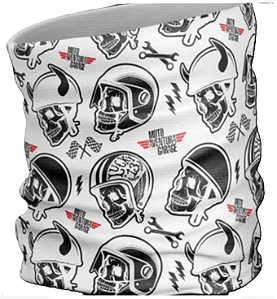 Balaclava Tubular Moto Aventura Branca