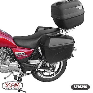 Suporte Bau Lateral Haojue Chopper150 2018+ Scam Spto396