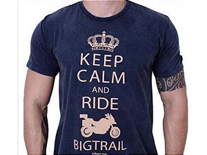 Camiseta Keep Calm And Ride