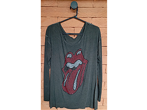 T-SHIRT MANGA LONGA ROLLING STONES