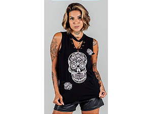 BLUSA CAVEIRA MEXICANA