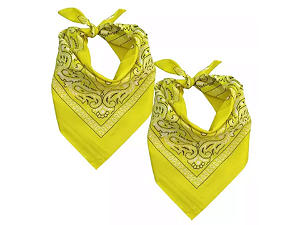 BANDANA AMARELA