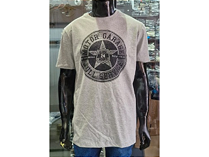 Camiseta Motor Garage Cinza