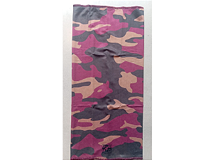 BALACLAVA TUBULAR CAMUFLADA VINHO
