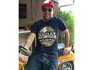 Camiseta Harley Davidson Preta