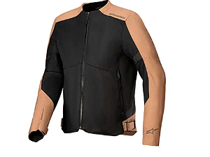 JAQUETA ALPINESTARS C1 AIR AREIA PRETO