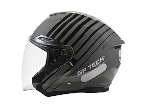 CAPACETE GP TECH OPEN OF669 RANGE TITANIUM