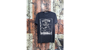Camiseta Custom Preta
