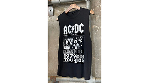 Regata ACDC Preta
