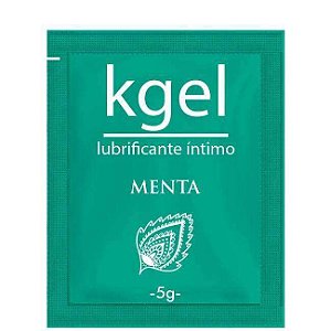 Sachê Lubrificante MENTA 5g Base dágua (KG210)