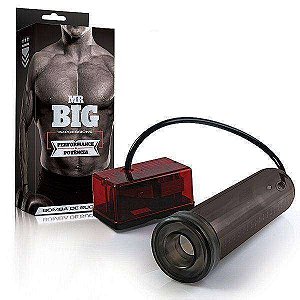 Bomba Peniana Fumê Mr. Big - Desenvolvedor Peniano - Bomba Elétrica 220 Volts