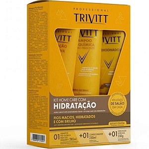 Itallian Trivitt Kit Manutenção Home Care Com Máscara