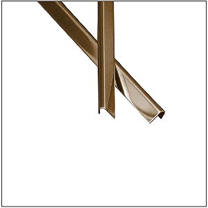 Filete J Inox 304 Bronze 120 cm