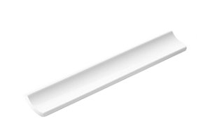 Canaleta Interna Calha Cerâmica 2,5x15 cm Branco Eliane