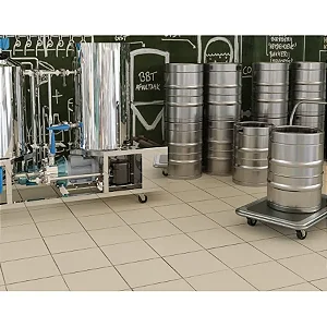 Piso Industrial 30x30 Cor Natutal AT01 Atlastec Cx1,18