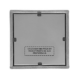 Ralo Quattro Oculto Inox 304 Mozaik 15x15 cm