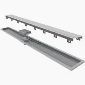 Elleve - Ralo Linear Royal Tampa Inox 60 cm