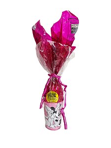 Copo Infantil  Rosa com Ovo de Páscoa 130g Ao Leite
